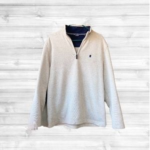 IZOD Pull Over Sweater Cream Sz L